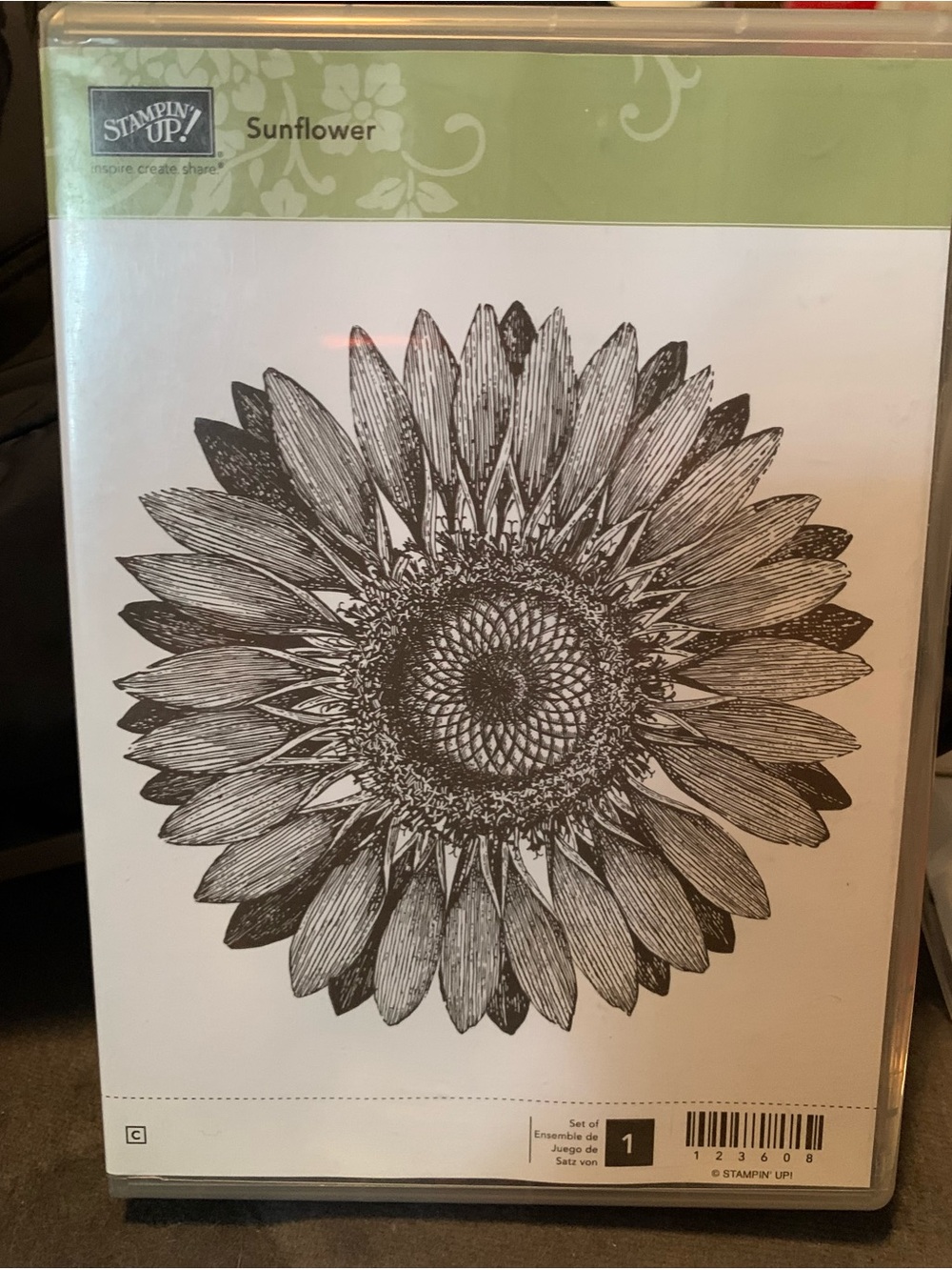 Stampin' Up! Sunflower 🌻 New with Sticker Attached